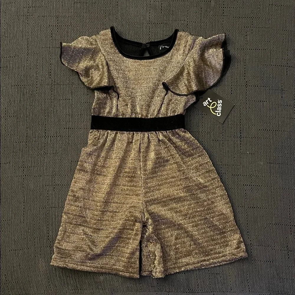 Art Class Toddler girl wide leg romper size 18 months - Picture 4 of 5